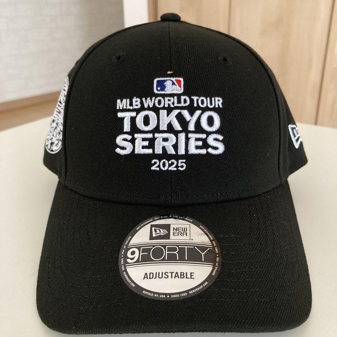 MLB開幕戦 2025 TOKYO シリーズ限定 NEWERA ブラック　タグ付
