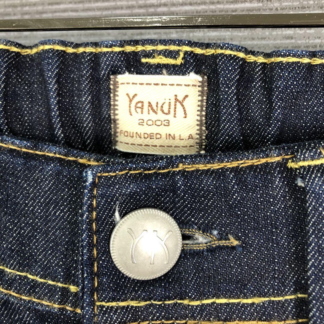 YANUK Brilla per il gusto イージー デニムパンツ M