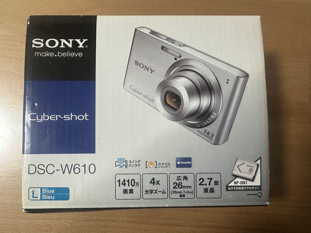 SONY Cyber-shot DSC-W610 青