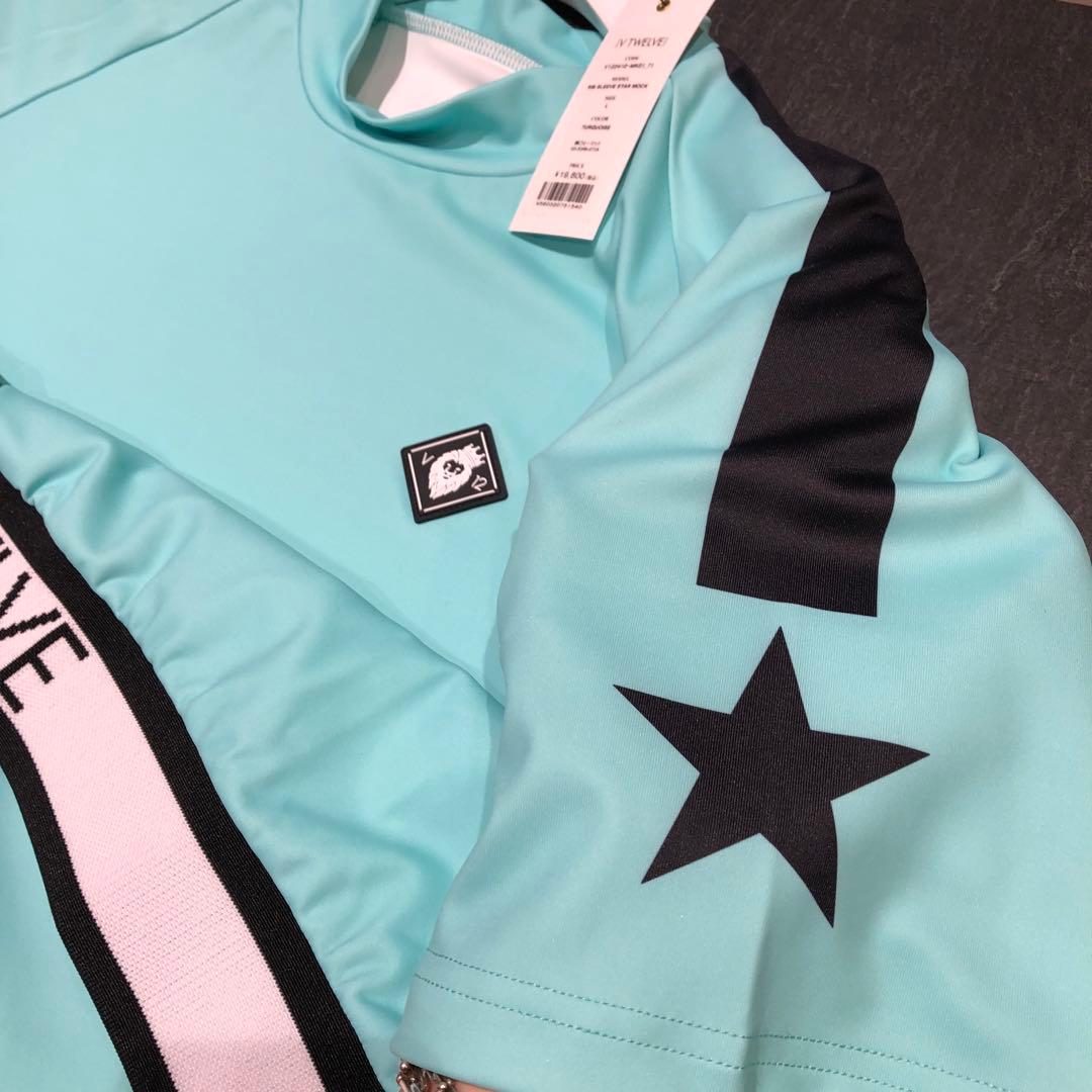 V TWELVE ゴルフウェア半袖モックネック