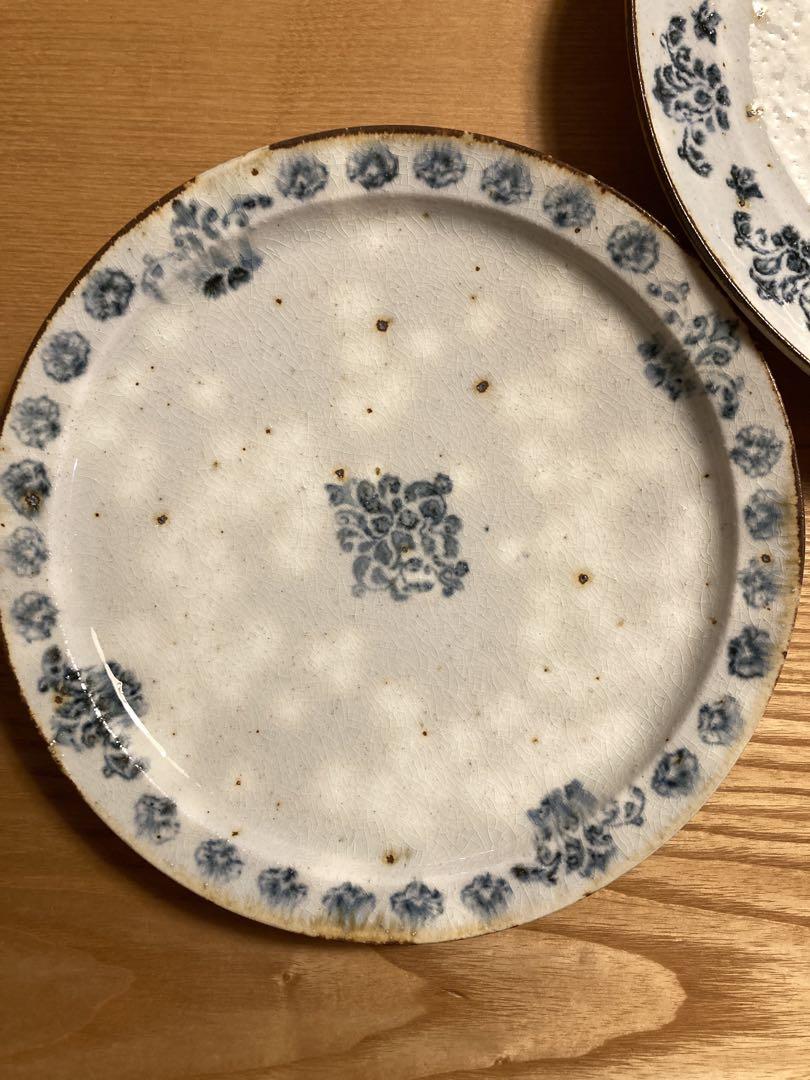 【新品】　コウホ窯　市野吉記　丹波焼　皿　2枚セット