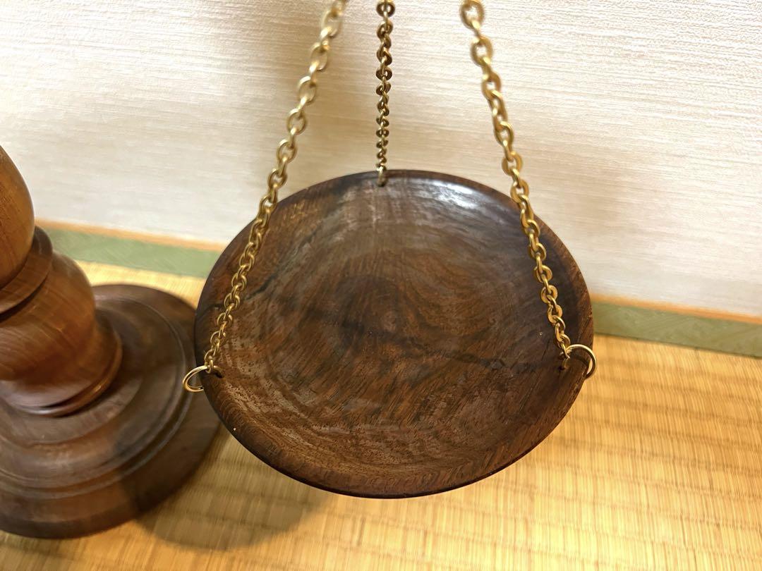 天秤 アンティーク雑貨 レトロ 木製 クラッシック 秤 測り 古道具