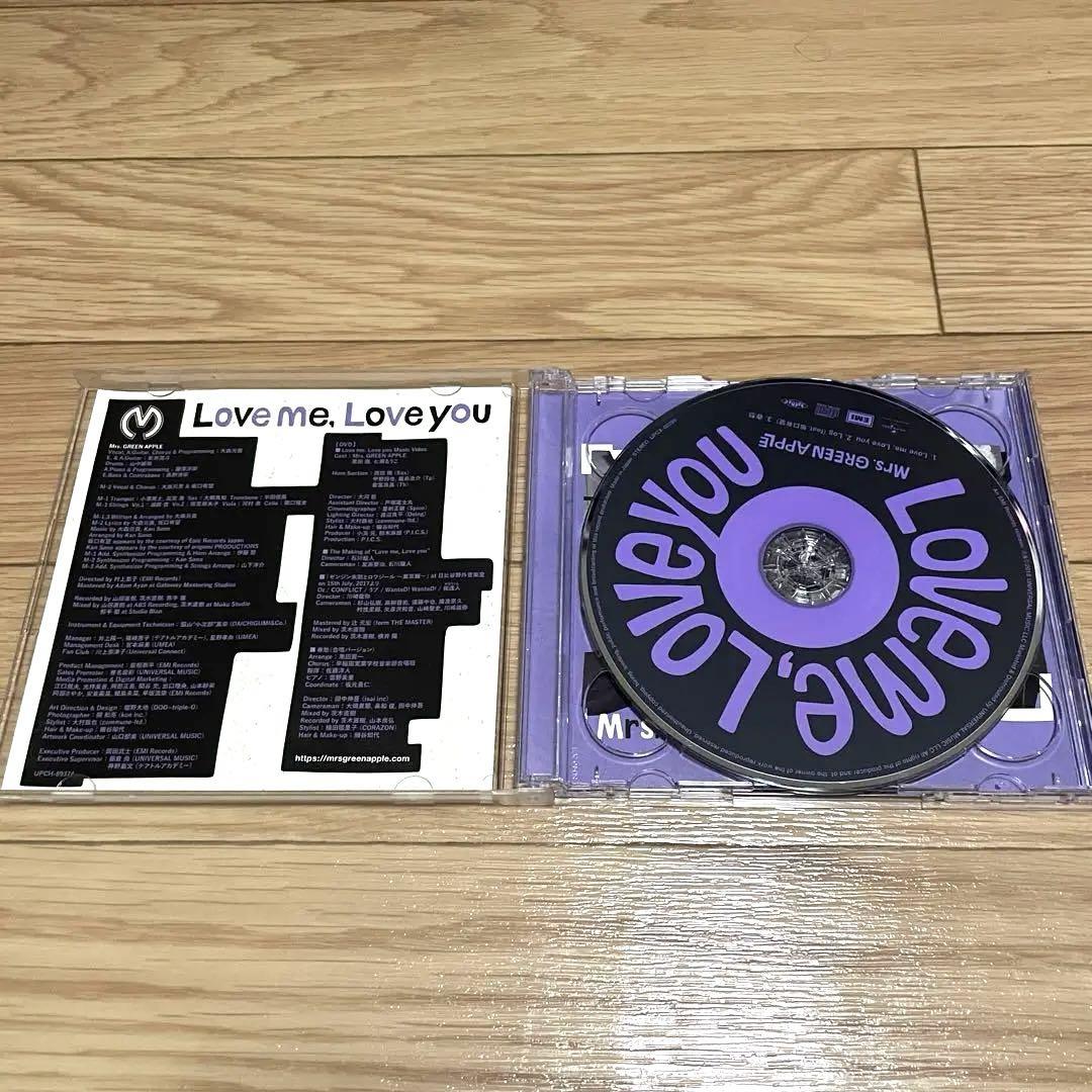 Mrs. GREEN APPLE Love me,Love you 初回限定盤