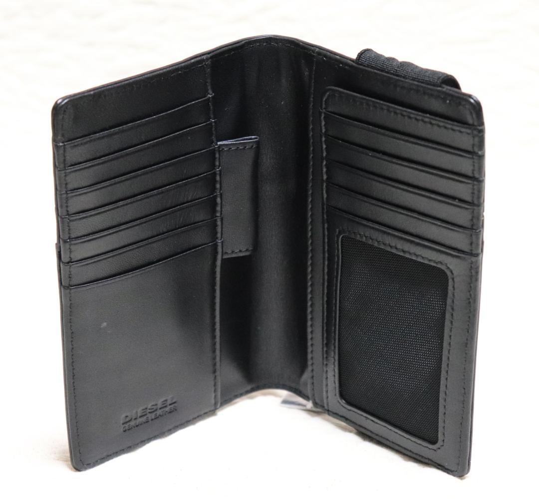 超激得限定SALE 新品 ディーゼル クロコ型押しカードオーガナイザー黒 プレゼントラッピング対応 e7ucK-m50322947294 安い最新品