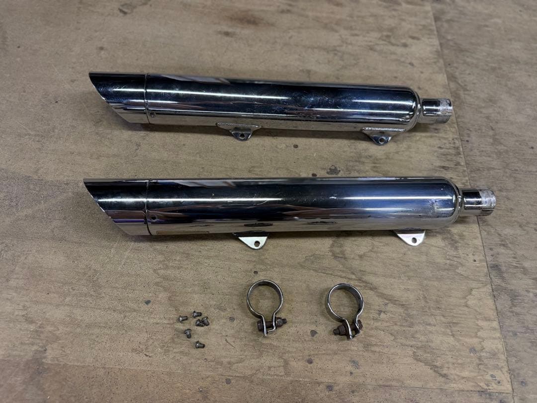 ハーレー FLST カーカーサイレンサー ヘリテイジ