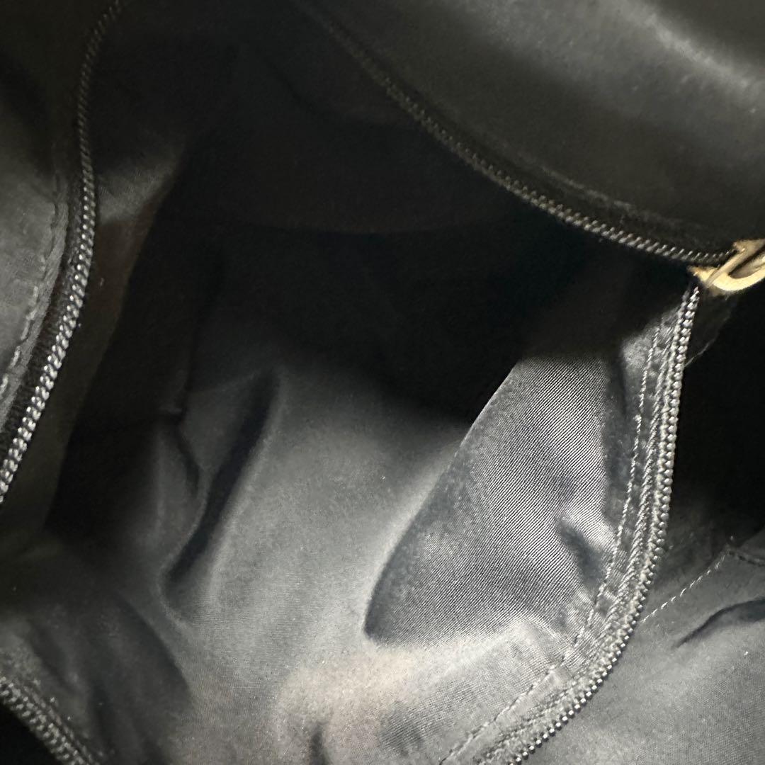 Dior トロッター　ハンドバッグ　ミニボストン　D金具　PVC ネイビー