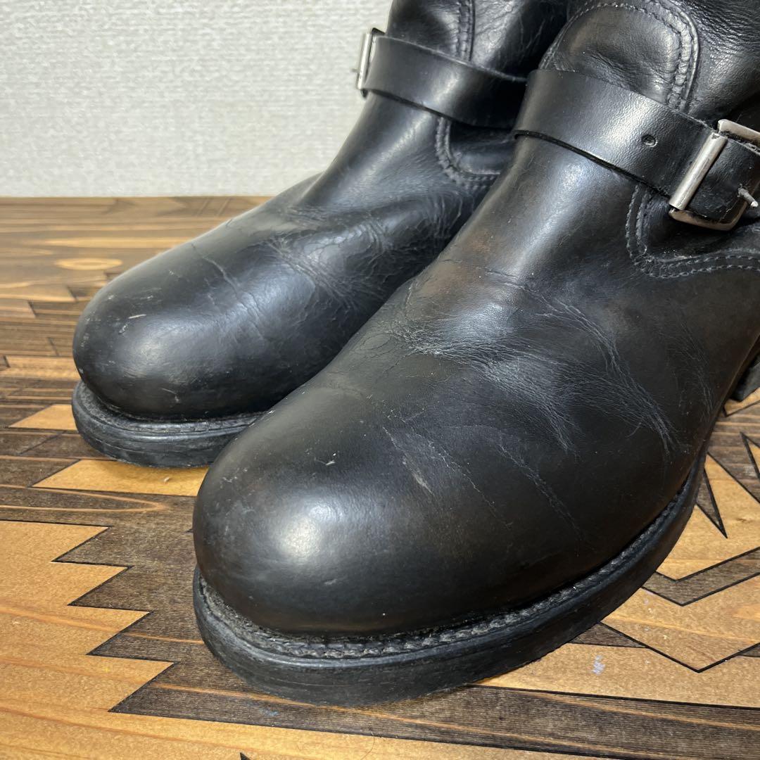 希少 70s 茶芯 chippewa エンジニアブーツ 10E 送料無料