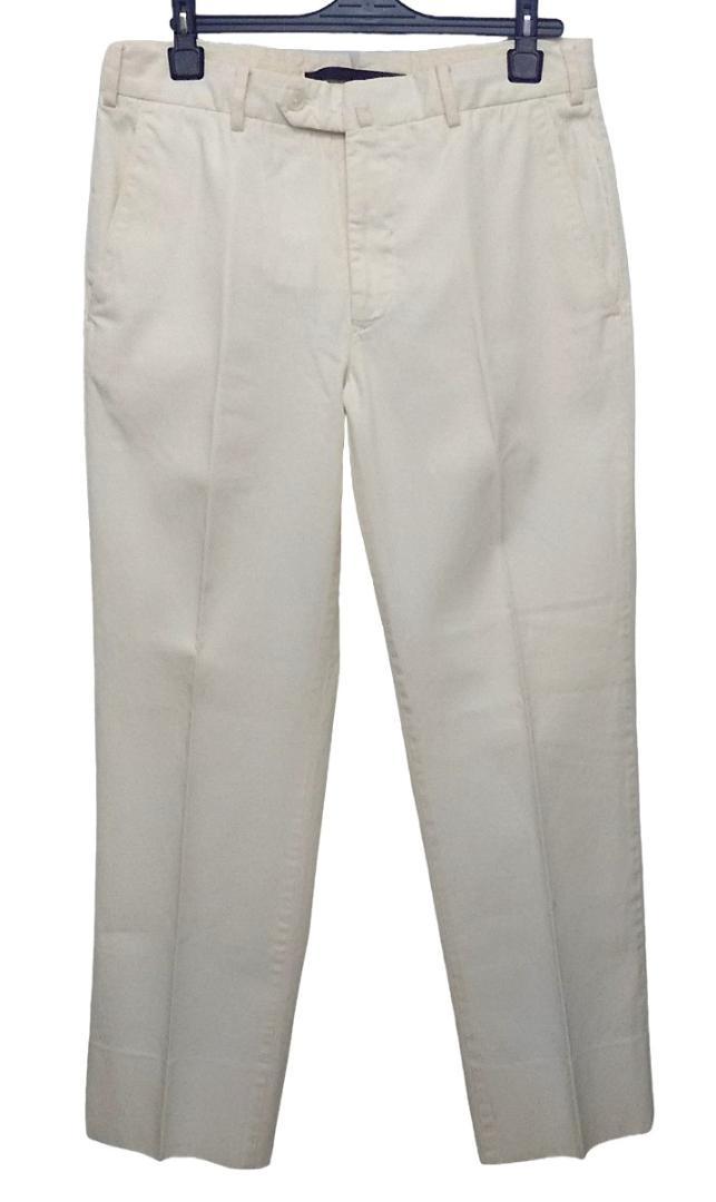 Ermenegildo　zegna　エルメネジルドゼニア　コットン　パンツ　48