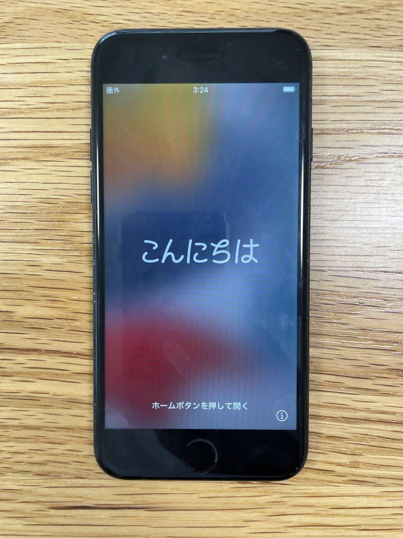 Apple iPhone 7 ブラック 本体　128G 訳あり Apple [再生新品] 海外SIMシムフリー版 iPhone7 128GBマット