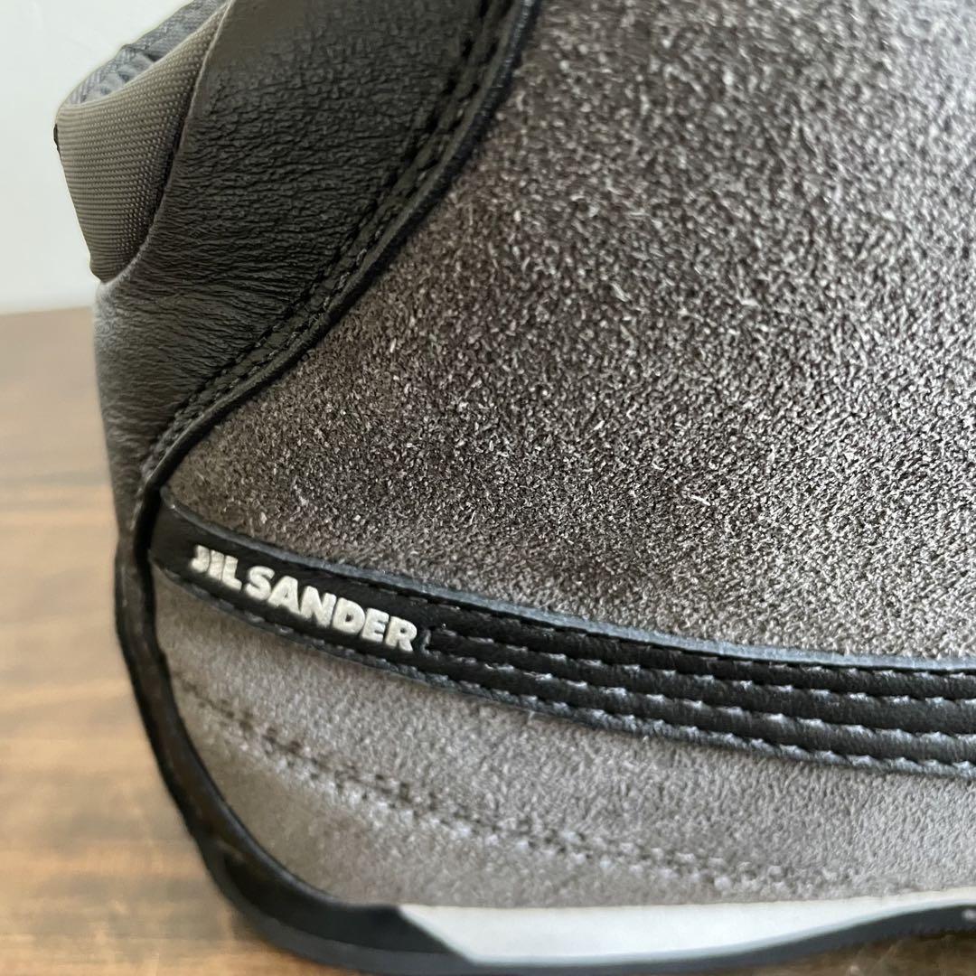 美品】JIL SANDER × PUMA【23】レザー ハイカットスニーカー