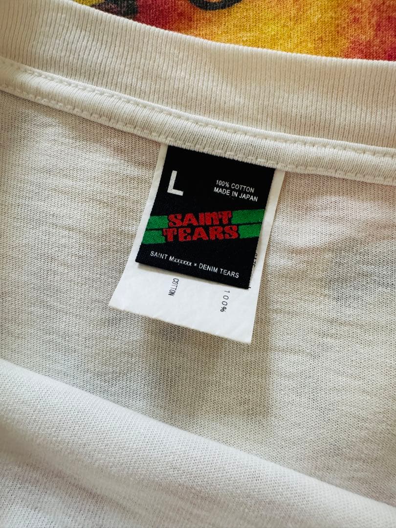 SAINT Mxxxxxx SAINT TEARS Tシャツ Lサイズ SAINT Mxxxxxx SAINT TEARS Tシャツ Lサイズ