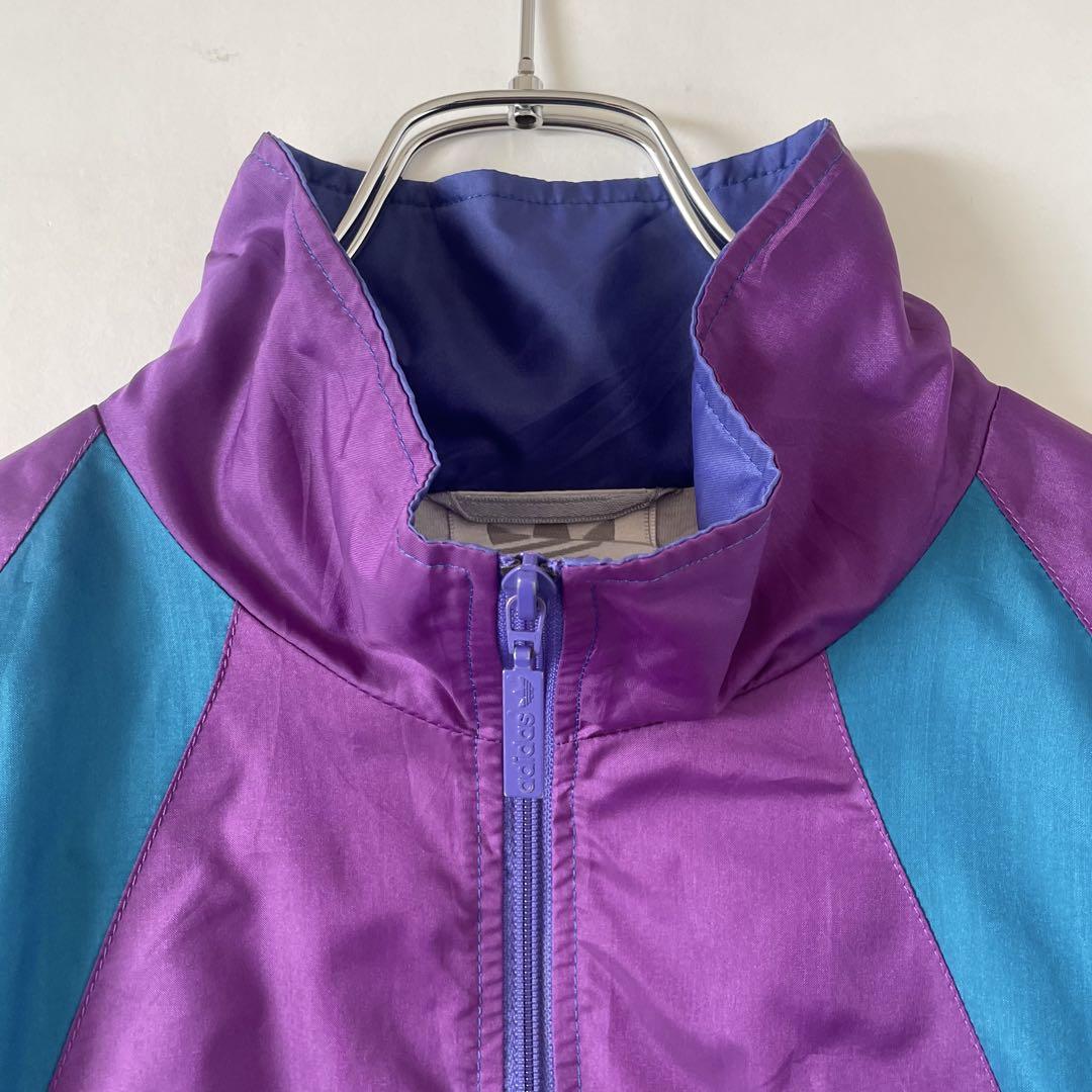 90s ヴィンテージ adidas ナイロンジャケット 古着 アディダス