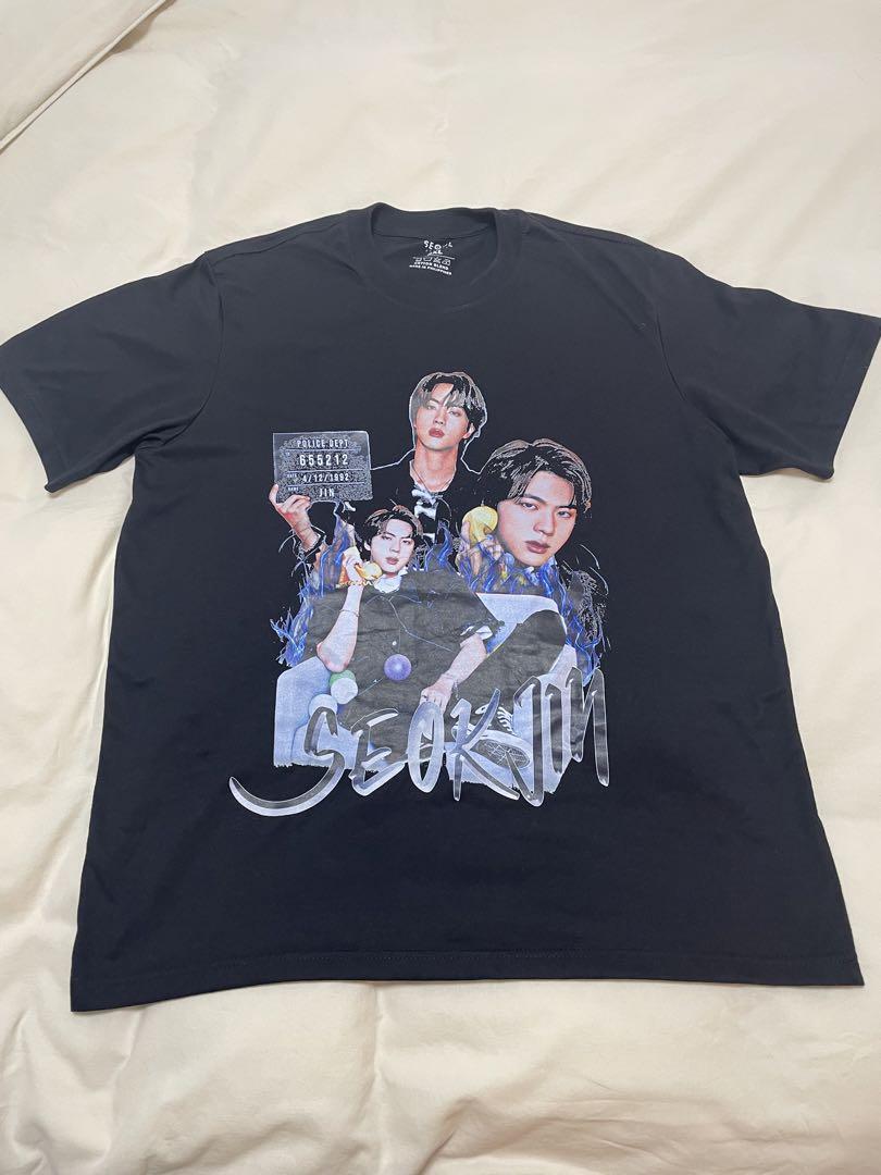 【BTS】防弾少年団 JIN 公式TシャツSサイズ　美品 BTS JIN キム・ソクジン Tシャツ 2XL 【一点限り】used - メルカリ