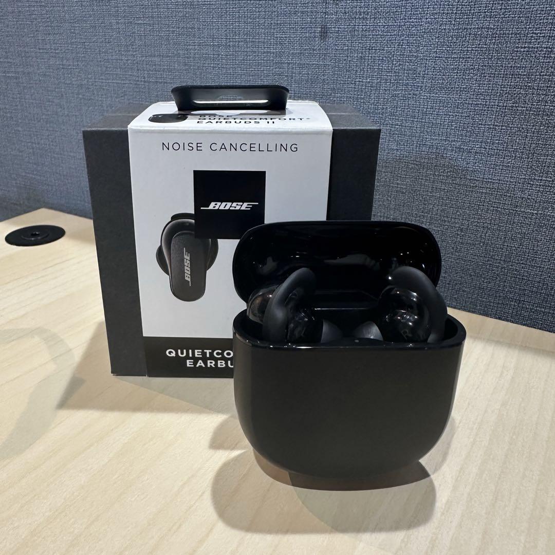 BOSE QUIETCOMFORT EARBUDS II TRIPLE BLA…