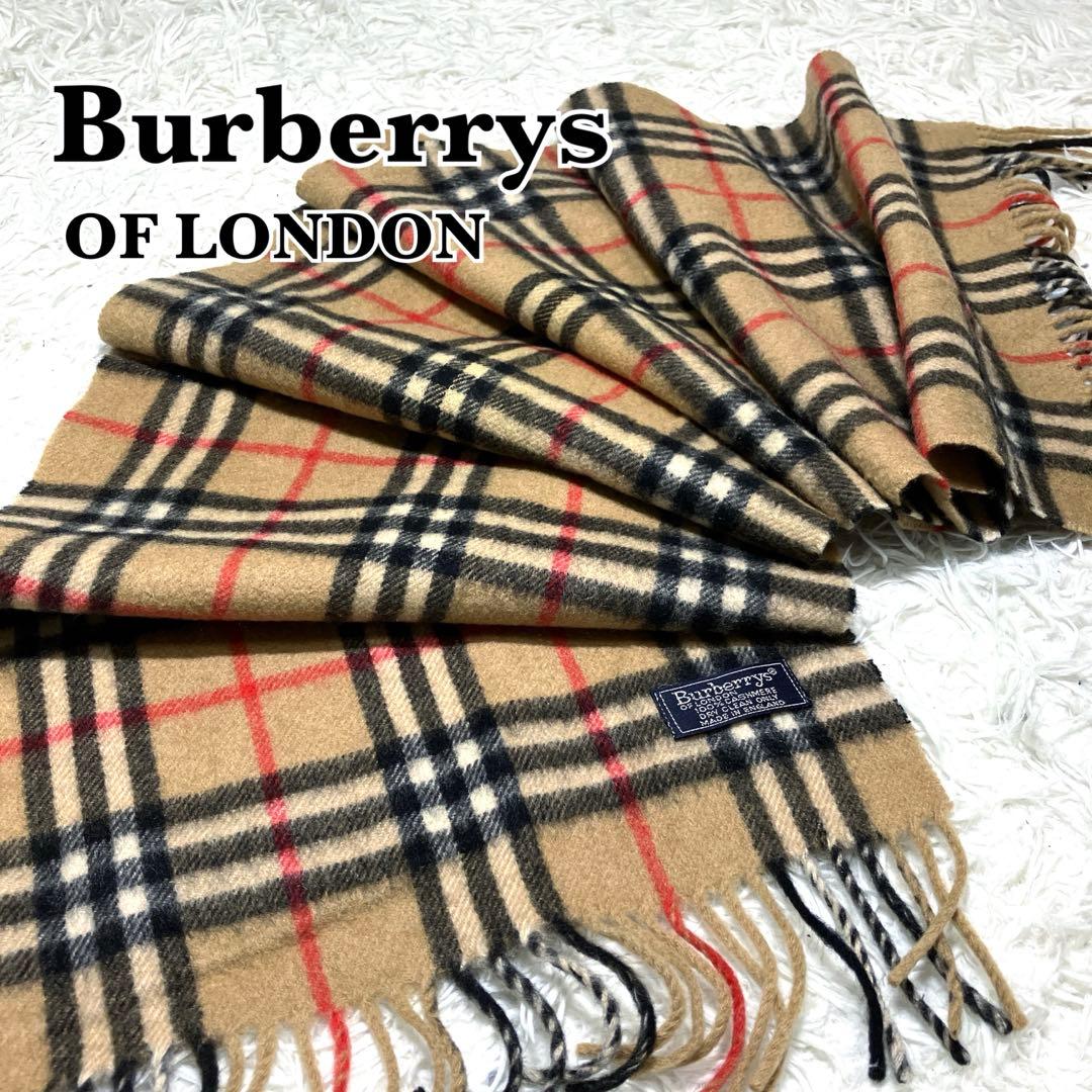 Burberrys バーバリーズ マフラー カシミヤ カシミア ノバチェックBURBERRY