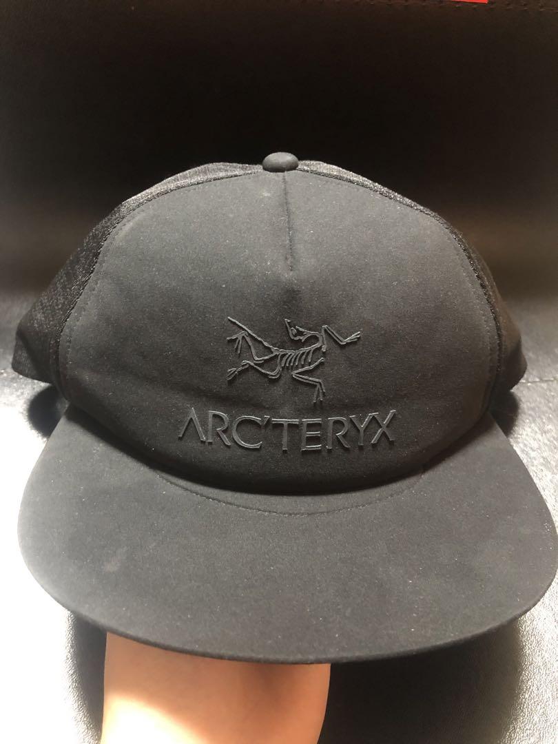 ARC'TERYX ブラックメッシュキャップ - メルカリ