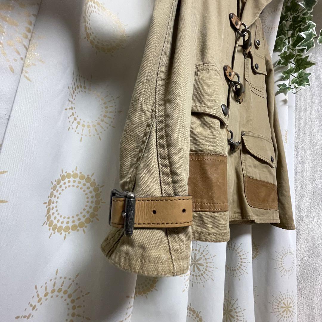 牛革 フックボタン