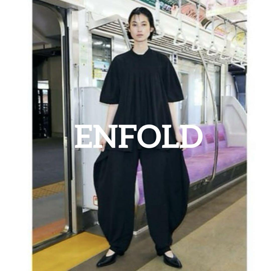 エンフォルド　サークルドレープパンツ　36 エンフォルド サークルドレープパンツ 36