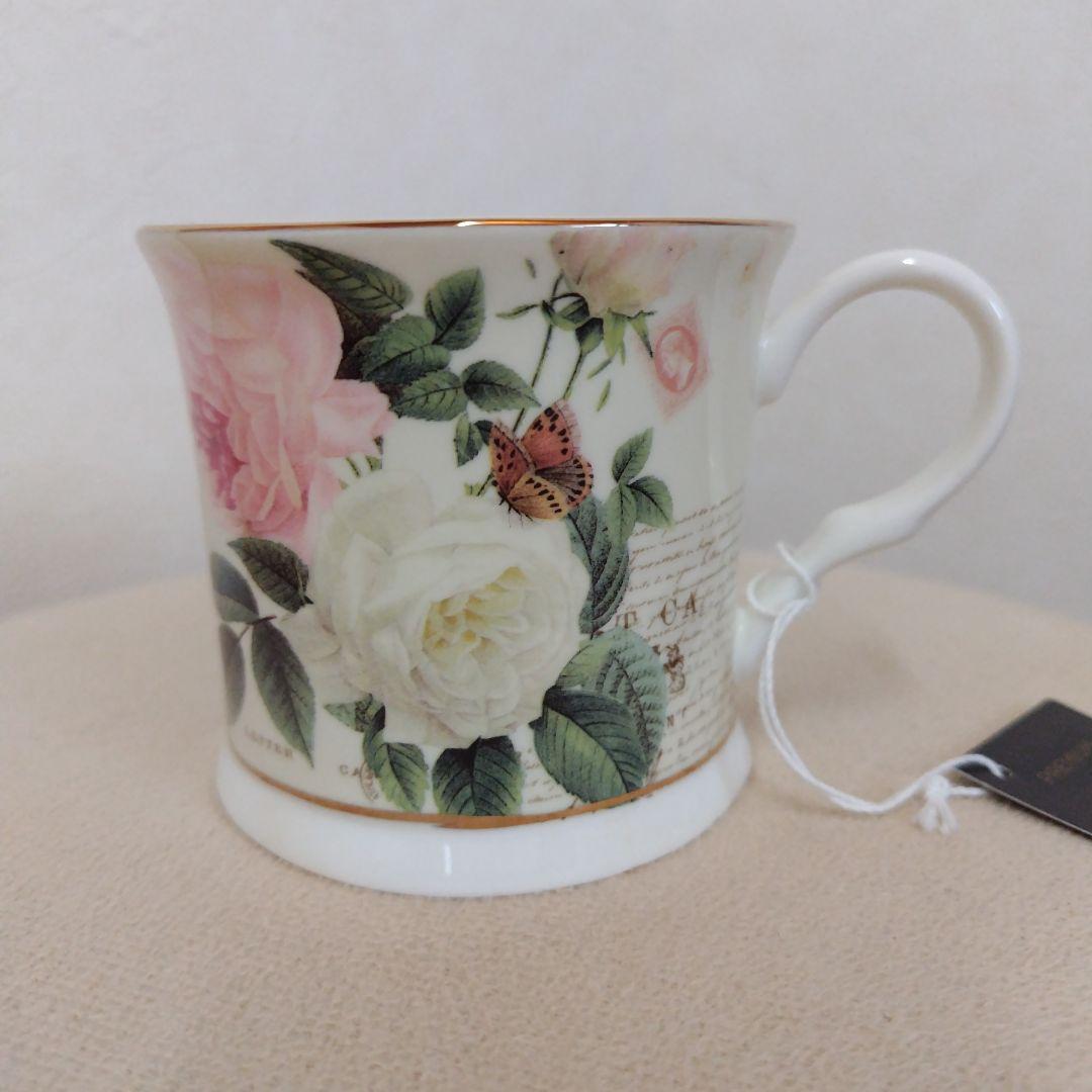 Rose Garden ローズガーデン バラ柄マグカップ