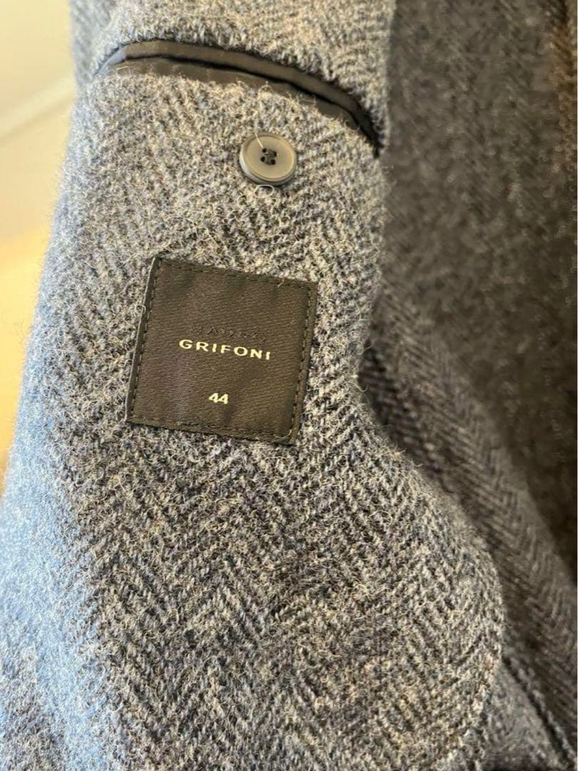 GRIFONI グリフォーニ ヘリンボーン ツイード ジャケット（サイズ感46）