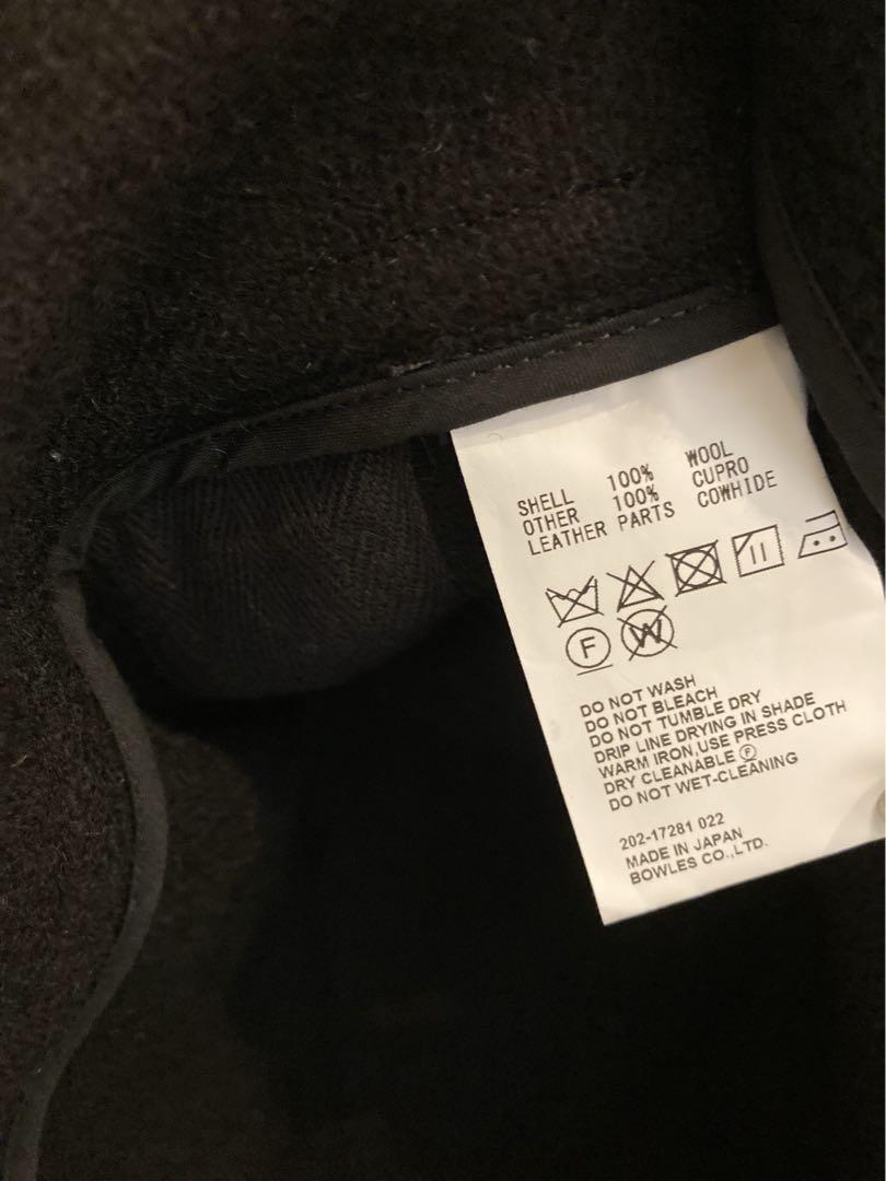HYKE PILE DUFFLE COAT ブラック サイズ2