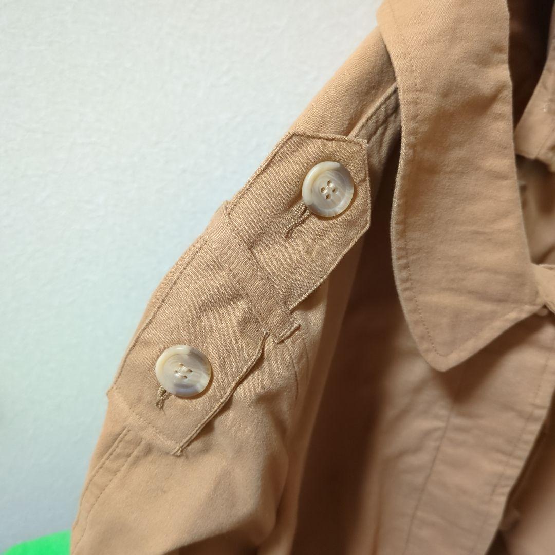 A.P.C. ステンカラーコート ベージュ S A.P.C ステンカラーコート ベージュ Sサイズ - ジャケット