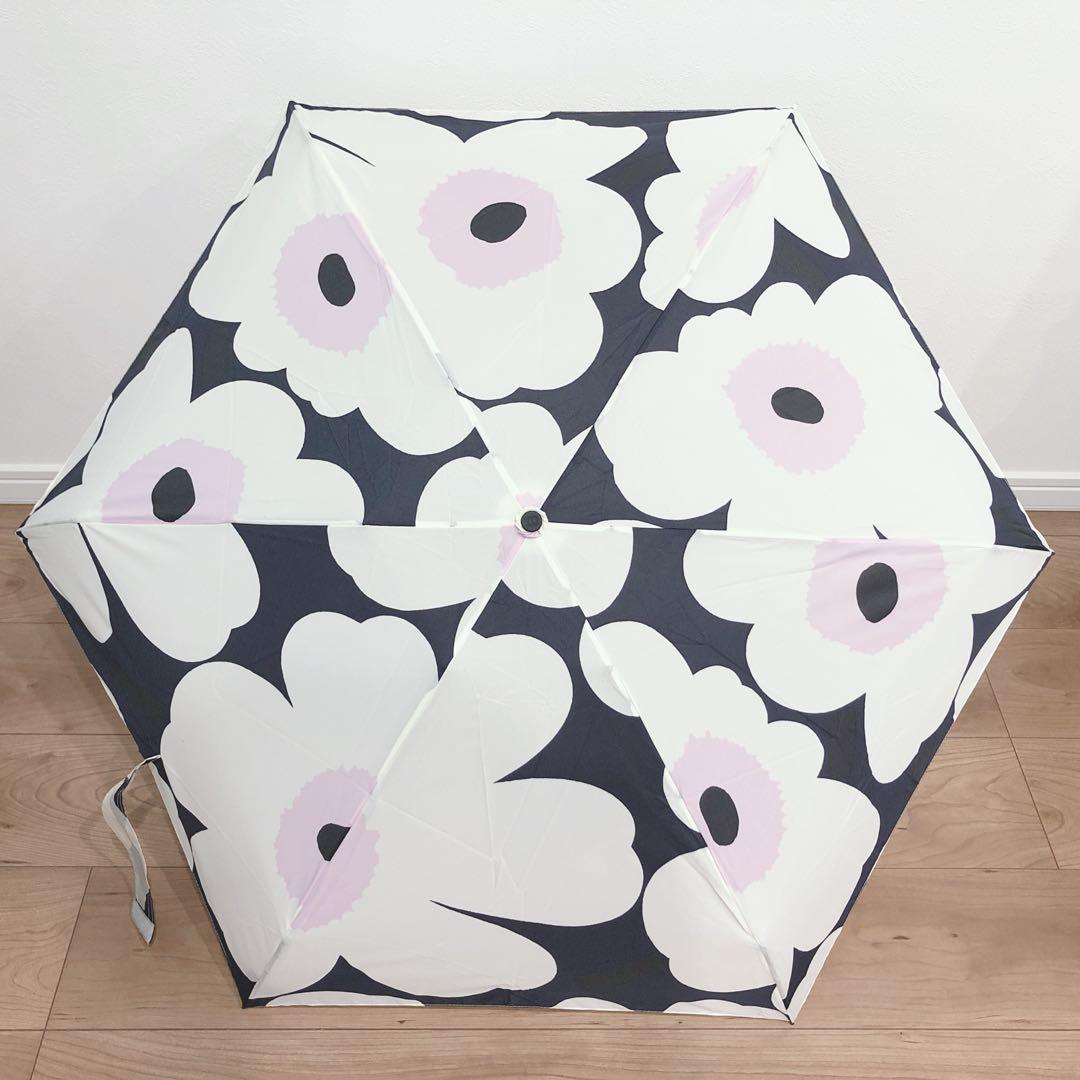 ☆未使用☆ marimekko フィンエアー 折りたたみ傘 ウニッコ タグ付き