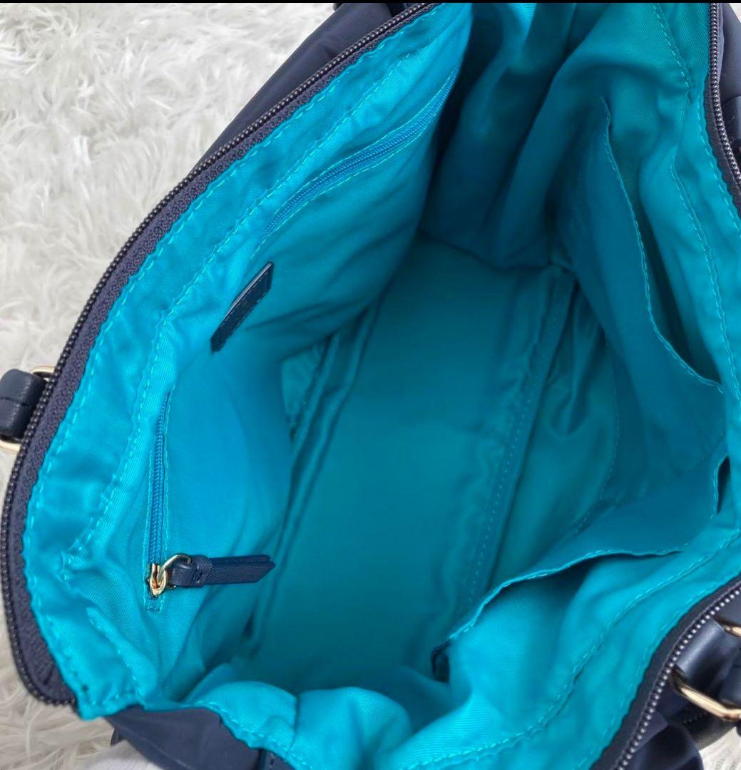 ランバン LANVIN en Bleuオンブルーハンドバッグショルダー 2way