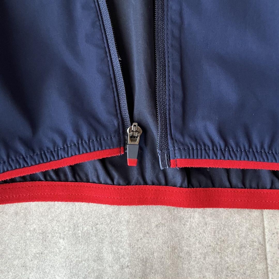 【美品】ポロラルフローレン 2way ジップアップ ブルゾン ネイビー XL相当
