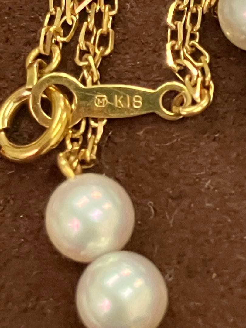 ミキモト　k18ブレスレット