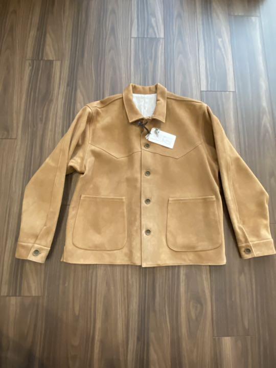 新品 shama ナノユニバース別注 スエードレザージャケット