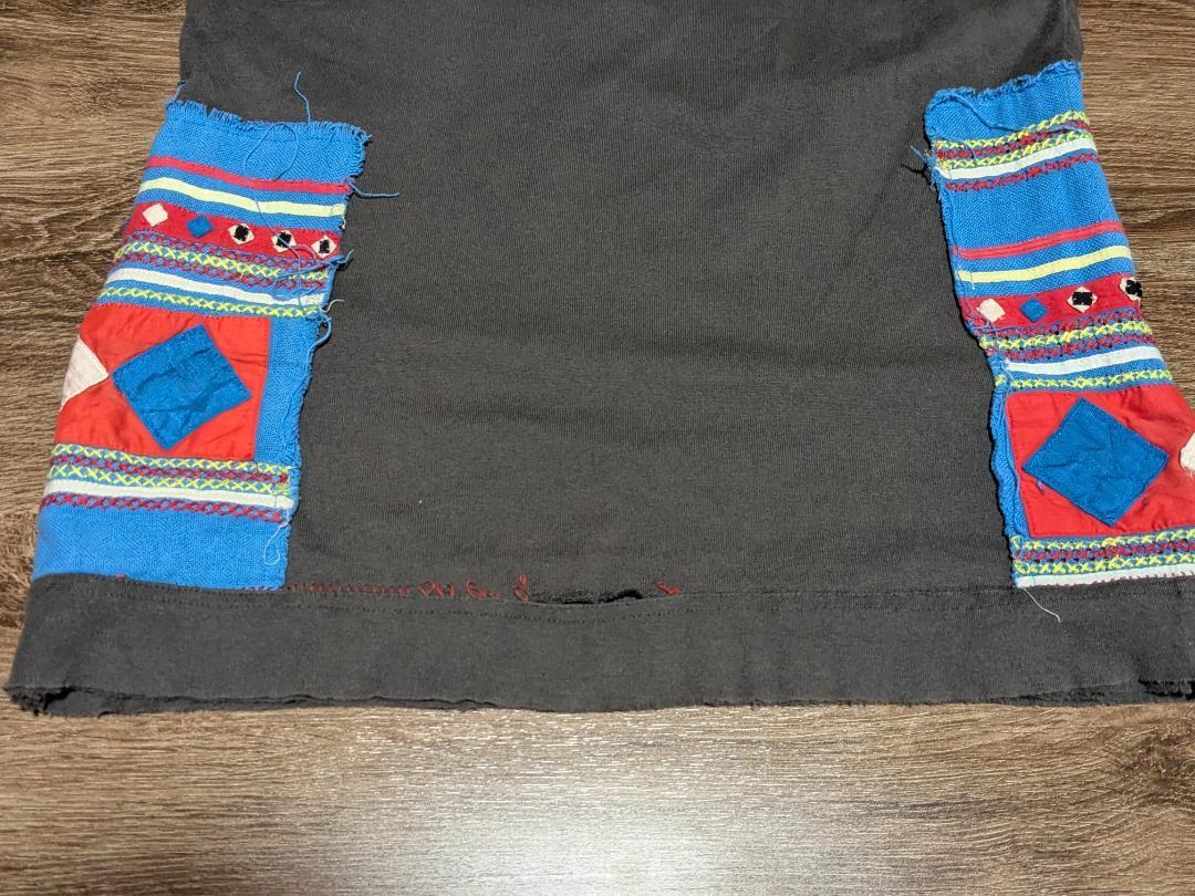アンダーカバー 2003SS 民族柄ノースリーブTシャツ scab期