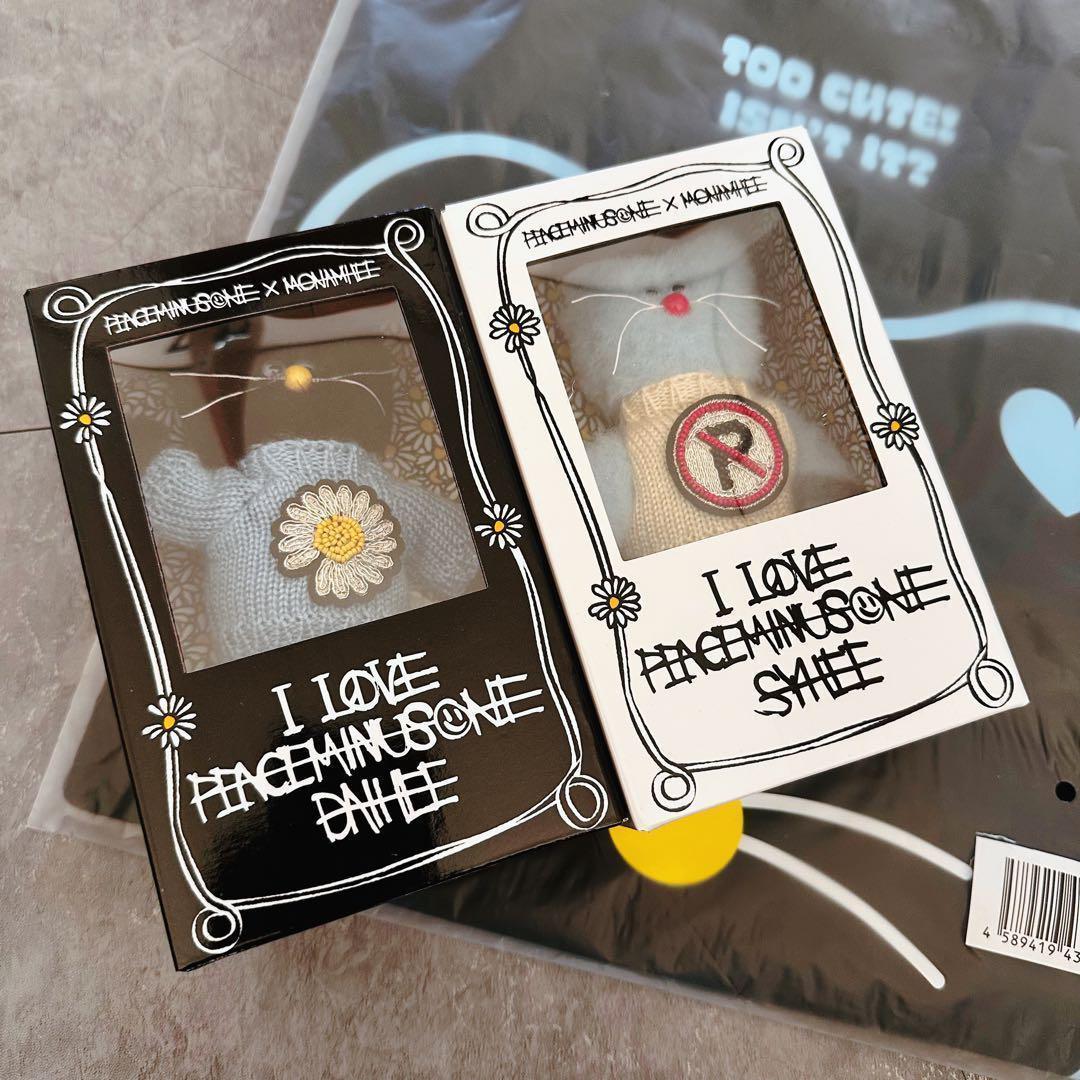 PEACEMINUSONE ×モナミ　コラボぬいぐるみセット ＋ トートバッグ