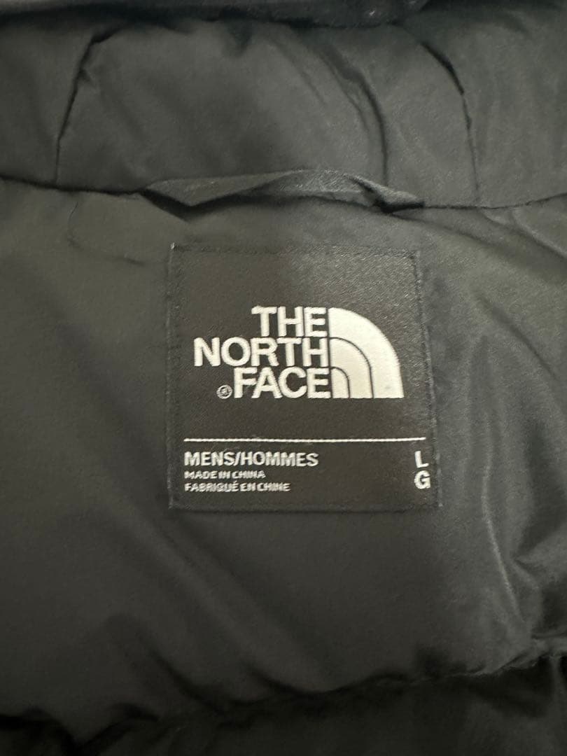 【ブラック】ノースフェイス ダウン　サイズL DRY VENT
