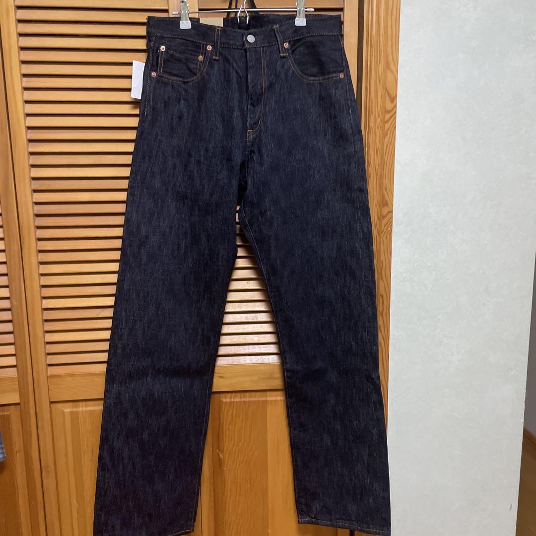 新品未使用　児島ジーンズ19oz セルビッチスラブジーンズ33inch