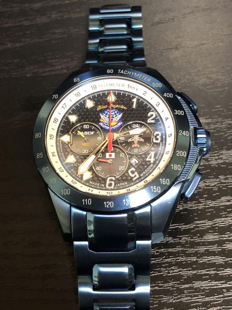 ケンテックス ブルーインパルス 腕時計 S720M-02 シルバー