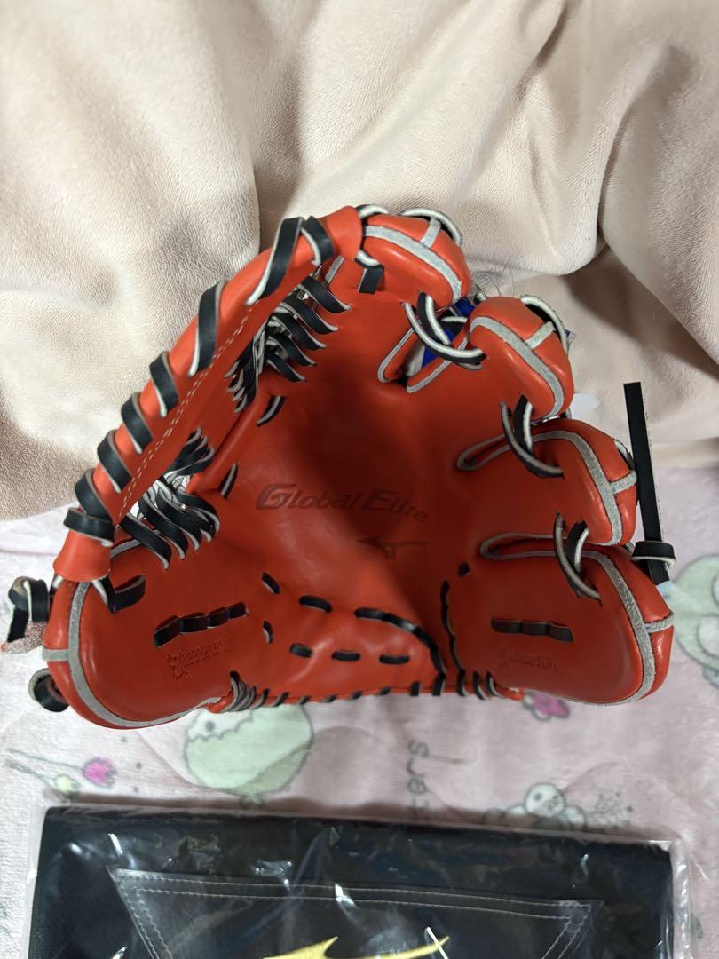 ◆ 値下げ可☆新品☆未使用☆軟式☆一般☆ミズノ☆グローバルエリート☆外野手用 ◆