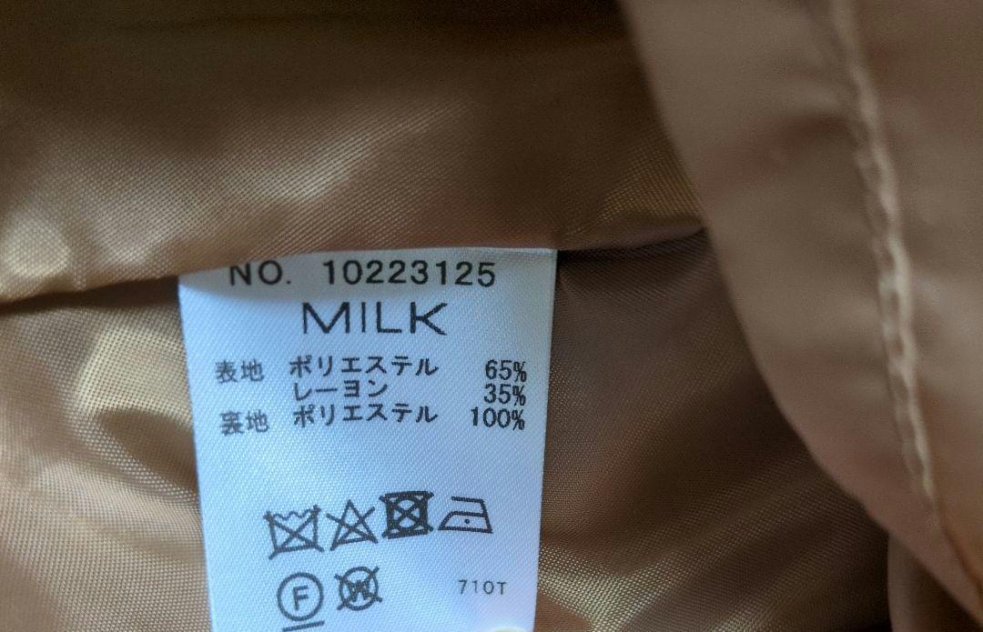 MILK ミルク トルテチェック プリーツスカート タータンチェック