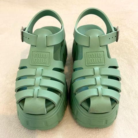 厚底 プラットフォーム24cm・MIU