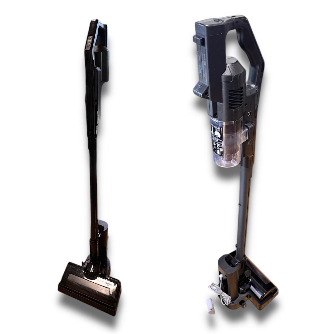 【美品】アイリスオーヤマ 充電式サイクロンクリーナー SCD-184PM-B