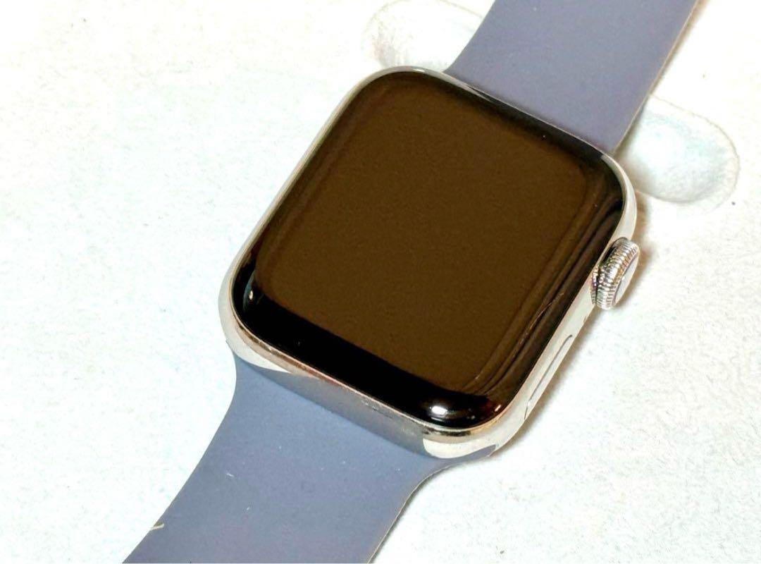アップルウォッチ Apple Watch シリーズ5 シルバーステンレス44mm