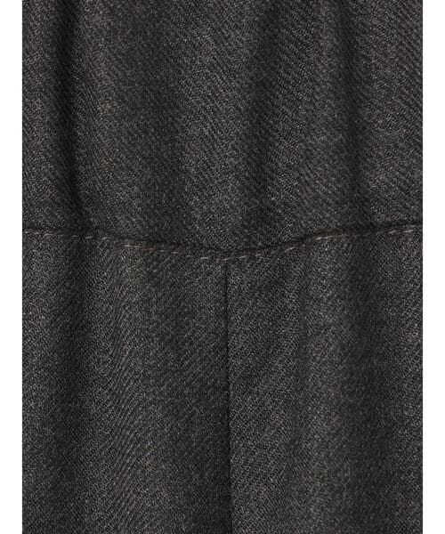 mizuiro ind ウール ワイドイージーパンツ チャコールグレー mizuiro ind ウール ワイドイージーパンツ チャコールグレー