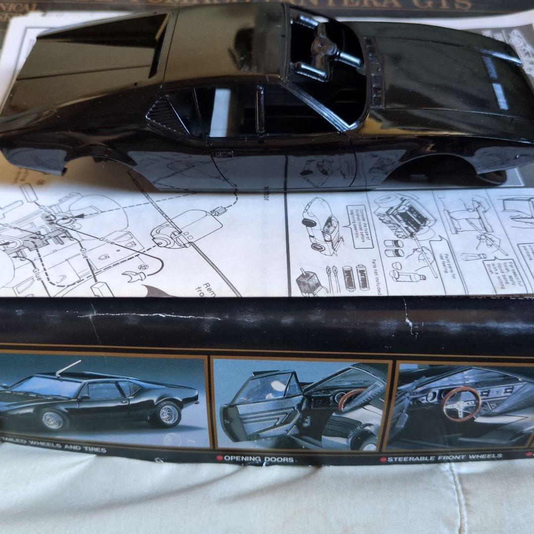 De Tomaso Pantera GTS プラスチックモデルキット未開上級者用