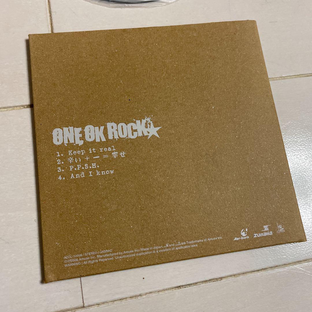 Rare ONE OK ROCK Keep it real CD Indie out of print | eBay