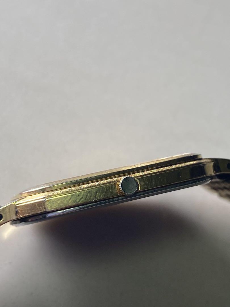 2412❣️ SEIKO セイコー ゴールド ステンレス　ゴールド　スクエア