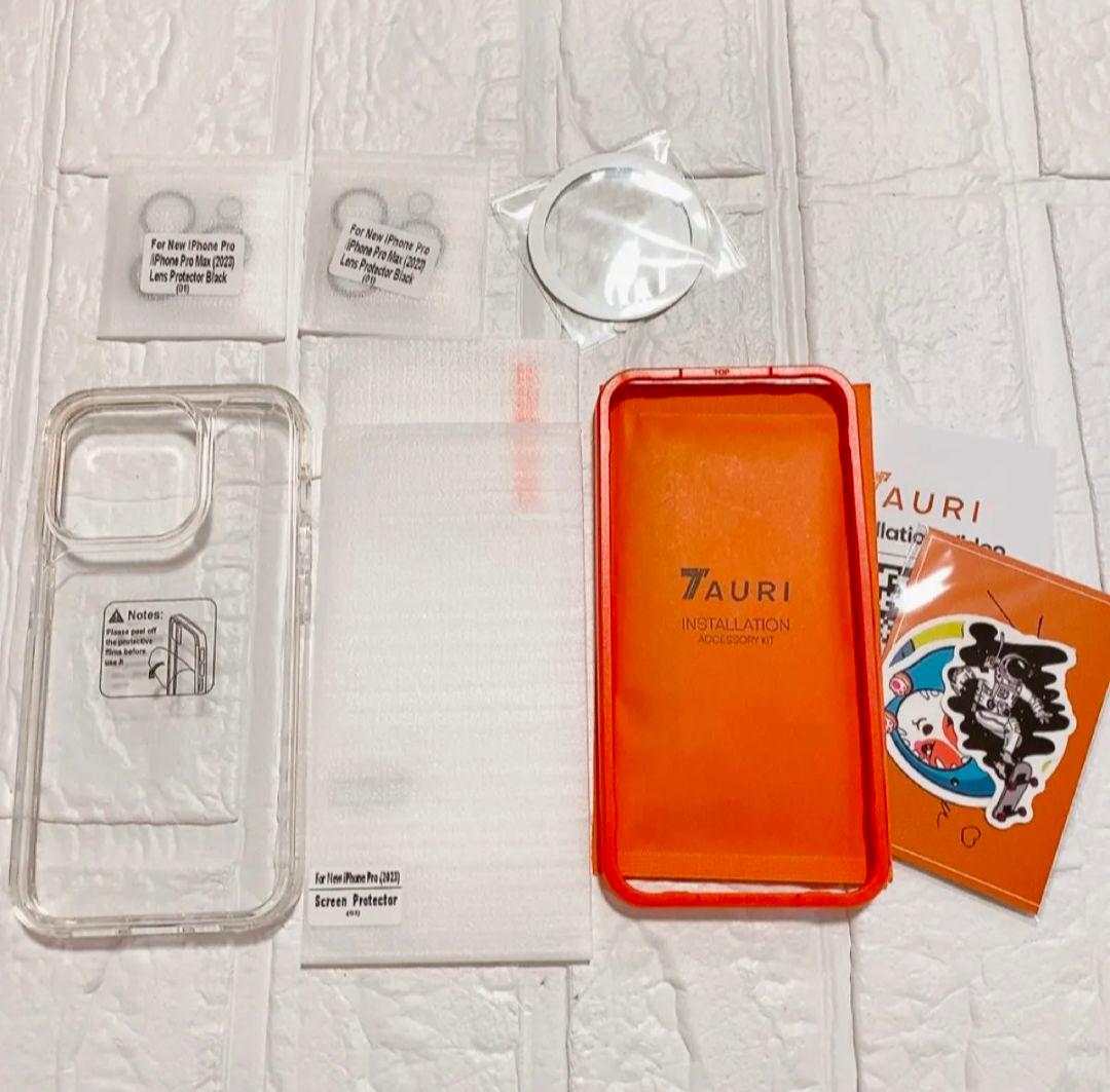 iPhone 15 Pro用ケース スクリーンプロテクター レンズプロテクター