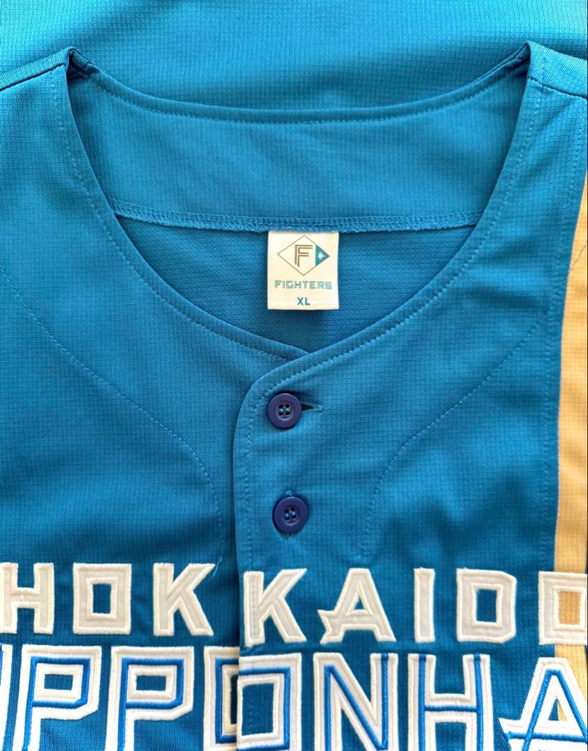 北海道日本ハムファイターズ 伏見寅泰 ビジターサイン入りユニフォームLおまけ付き 北海道日本ハムファイターズ 伏見寅威 XL ビジターユニフォーム - メルカリ
