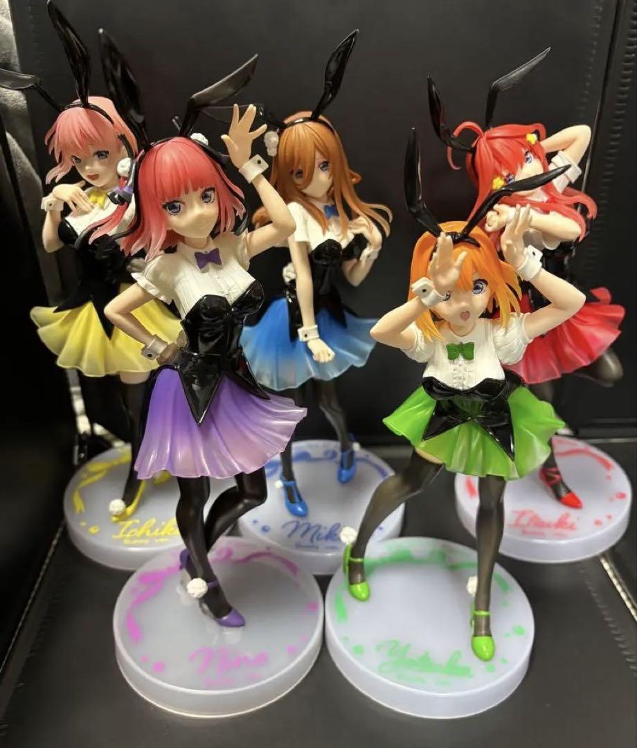 五等分の花嫁 5人フィギュアセット - メルカリ