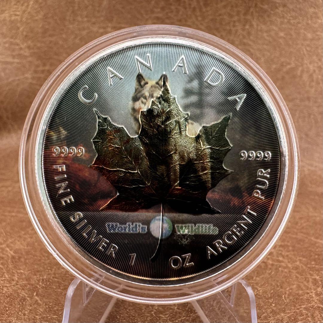 メイプルリーフ 銀貨