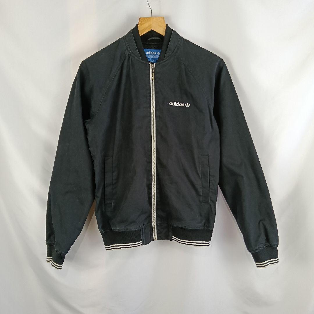 adidas　トレフォイル　XS　ラグランジャケット　ブラック　B3023
